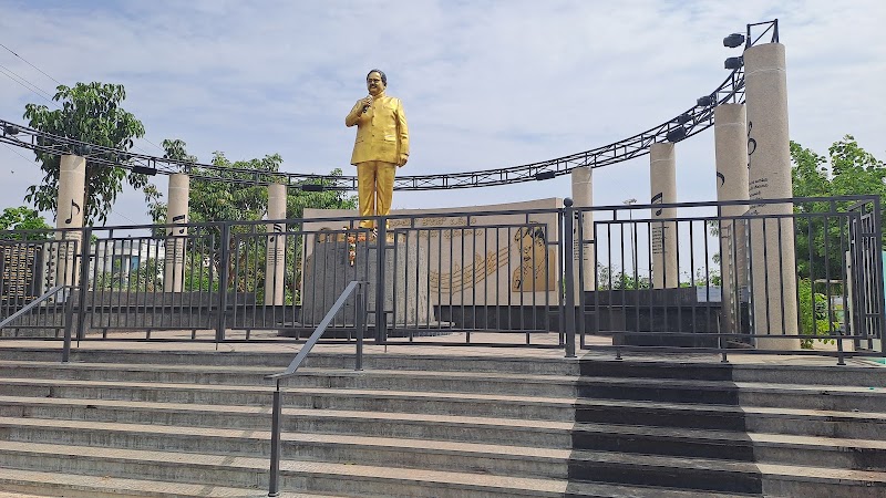 SPB Statue - SPB Statue SBP Statue, Annamayya Cir, CXHG+WG8, Mini Bypass Road, Magunta Layout, Nellore, Andhra Pradesh 524003, India
