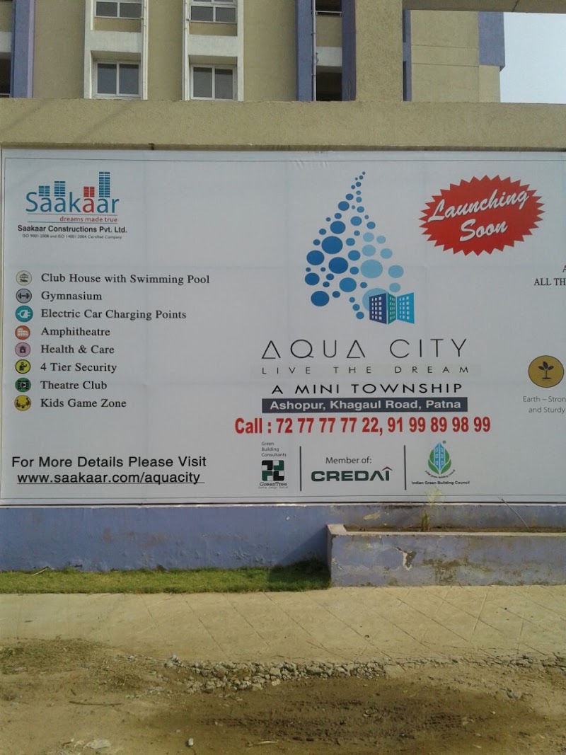 Saakaar Orchid Greens - Saakaar Orchid Greens Aqua City, Road, Mustafapur, Jamsaut, Patna, Bihar 801105, India