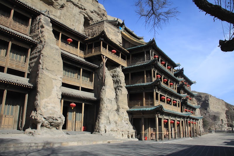 Yungang Grottoes - Yungang Grottoes, 446J+JX5, Nanjiao, Datong, Shanxi, China, 037007