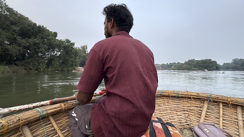 Coracle Ride Hampi TB river - Coracle Ride Hampi TB river Sanapur, Karnataka 583234, India
