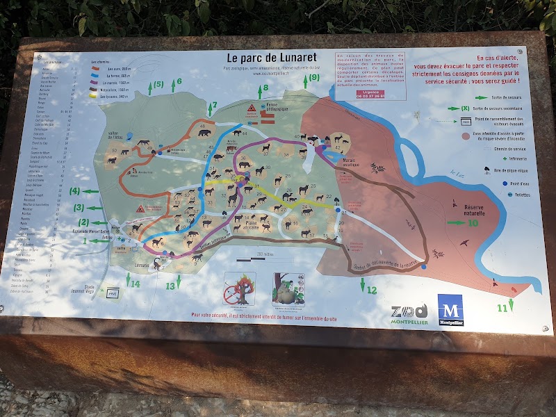 Zoo de Montpellier - Zoo de Montpellier 50 Av. Agropolis, 34090 Montpellier, France