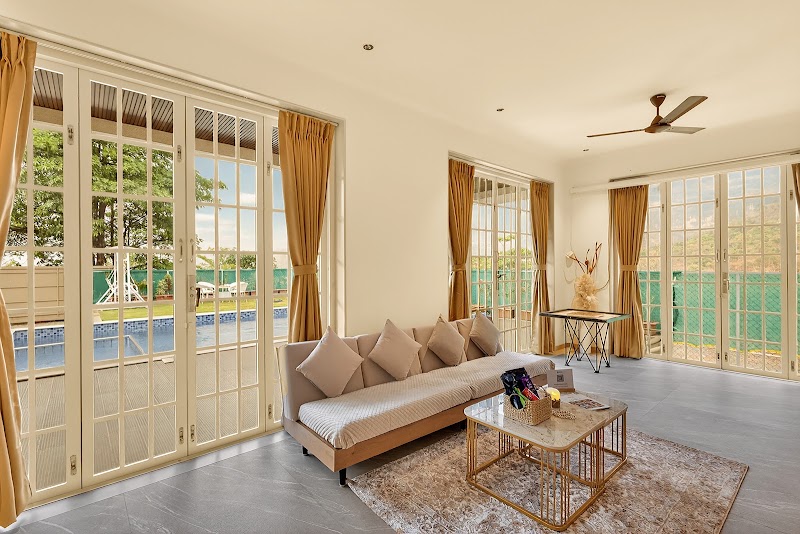 ELIVAAS Heavenly Homes - 2 BHK Villa with Private Pool in Karjat - ELIVAAS Heavenly Homes - 2 BHK Villa with Private Pool in Karjat, Heavenly Homes, Bungalow no 9, Sahyadri Hills, Shayadri Hill Resort, Phase 3, Karjat, Jambrung, Deopada, Maharashtra 410201, India