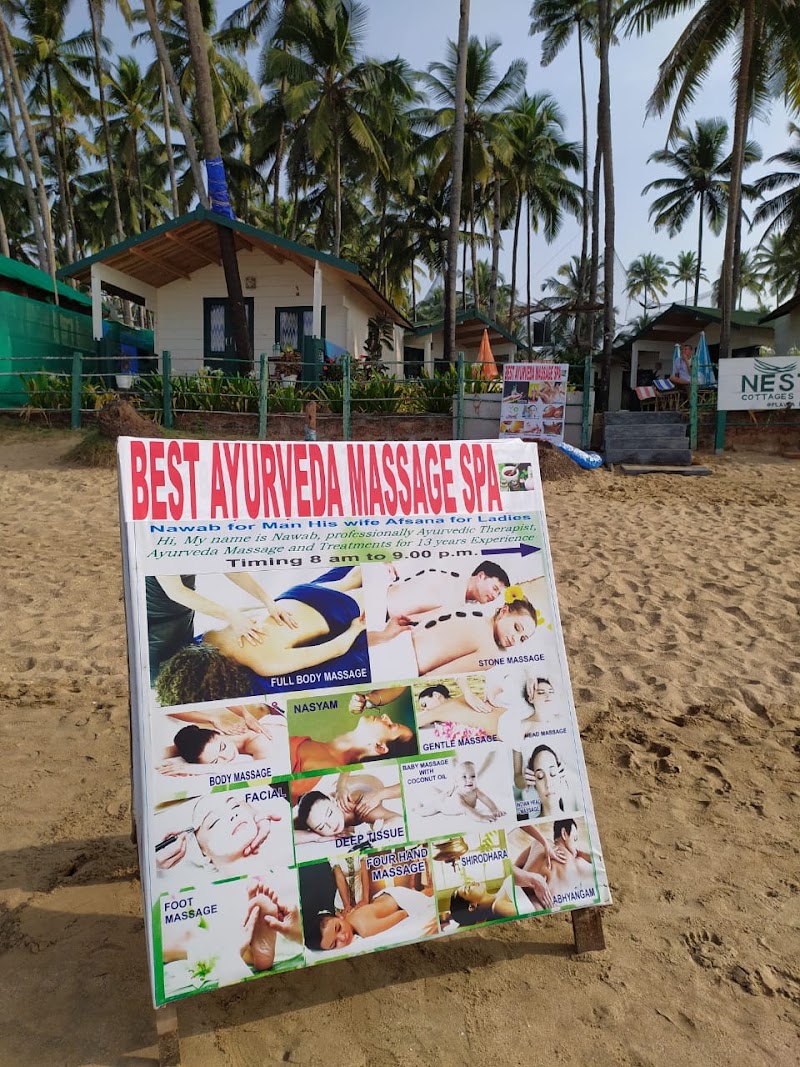 NAWAB'S BEST AYURVEDA MASSAGE SPA CENTER - NAWAB'S BEST AYURVEDA MASSAGE SPA CENTER Flavia Paradise Resort, Mohanbagh, Palolem, Canacona, Goa 403702, India