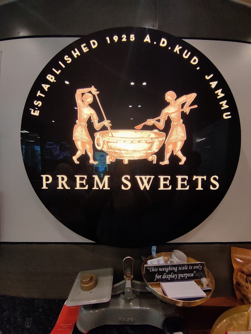 Prem Sweets@Jammu Airport - Prem Sweets@Jammu Airport MRJV+J74, Near Boarding Gate 05, SHA, First Floor, Jammu Airport, Civil Airport, Satwari, Raipur Satwari, Jammu, 180003