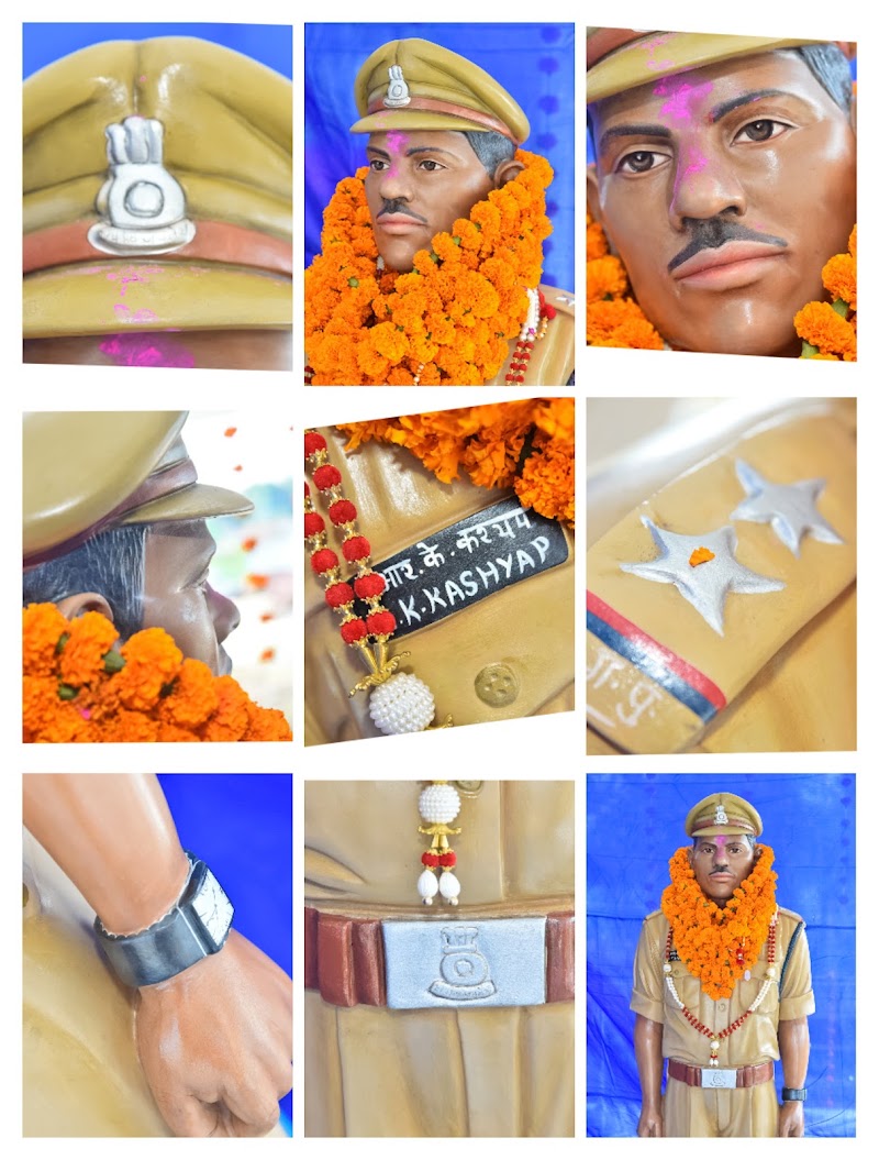 शहीद प्लाटून कमाण्डर राजकमल कश्यप [S.I.] स्मृति वाटिका कोना - शहीद प्लाटून कमाण्डर राजकमल कश्यप [S.I.] स्मृति वाटिका कोना, 4RJ4+V4C, Kona, Chhattisgarh 495330, India
