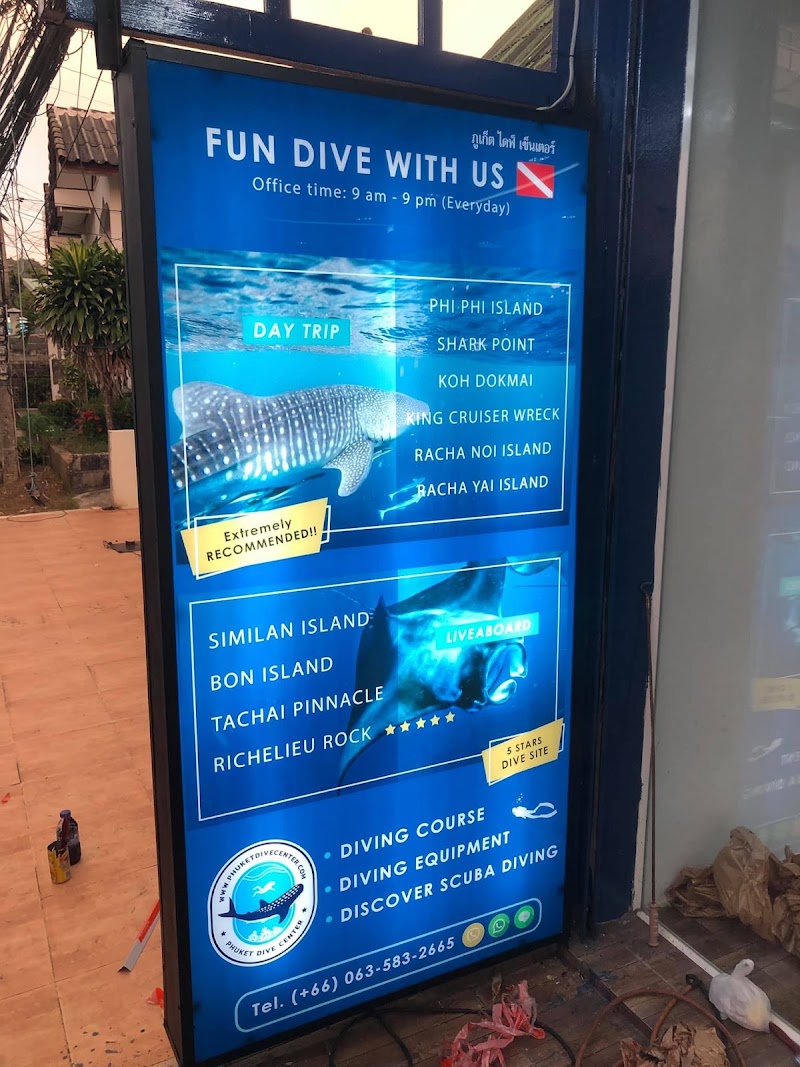 Phuket Dive Center - Phuket Dive Center เลขที่ 3 หมู่ 8 Thanon Chao Fah Tawan Tok, Tambon Chalong, Amphoe Mueang Phuket, Chang Wat Phuket 83130, Thailand