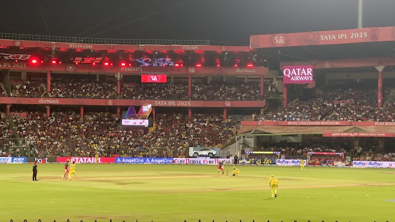 M.Chinnaswamy Stadium - M.Chinnaswamy Stadium Mahatma Gandhi Rd, near Cubbon Road, Shivaji Nagar, Bengaluru, Karnataka 560001, India