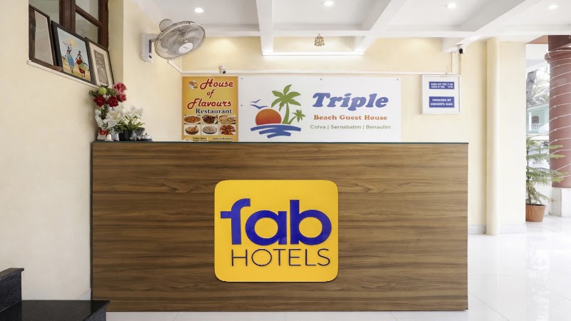 FabHotel Triple Beach House - FabHotel Triple Beach House, H No 170 1 And 170 2, Colva - Benaulim Rd, near Dando Ground, Pedda, Sernabatim, Goa, 403718, India