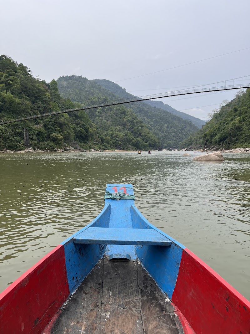 Shnongpdeng Suspension Bridge - Shnongpdeng Suspension Bridge, 6254+784, Dawki, Shnongpdeng, Meghalaya 793109, India