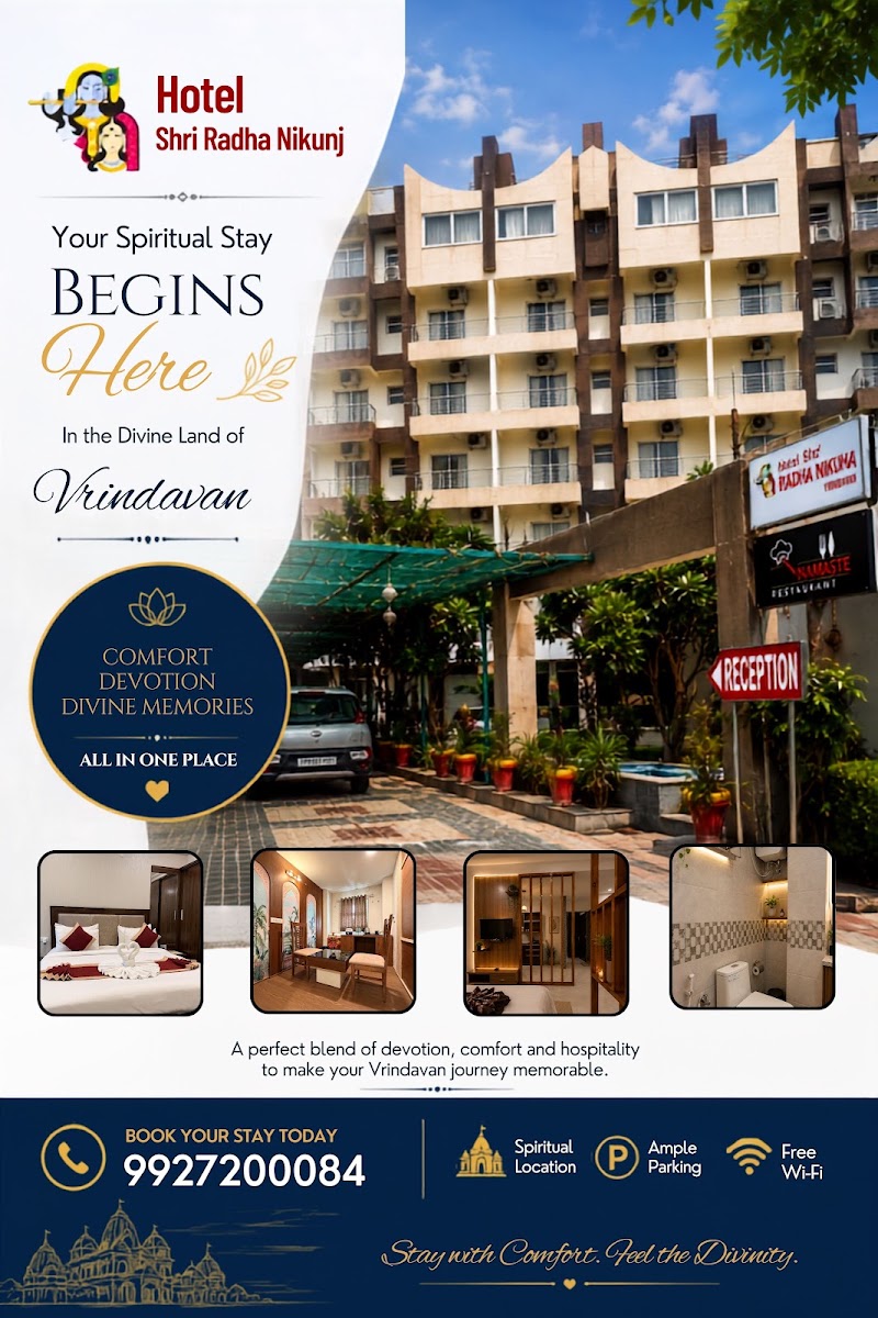 Hotel Shri Radha Nikunj - Hotel Shri Radha Nikunj, Opp. Prem Mandir Mathura - Vrindavan Marg Chhatikara, Road, Raman Reti, Vrindavan, Uttar Pradesh 281121, India