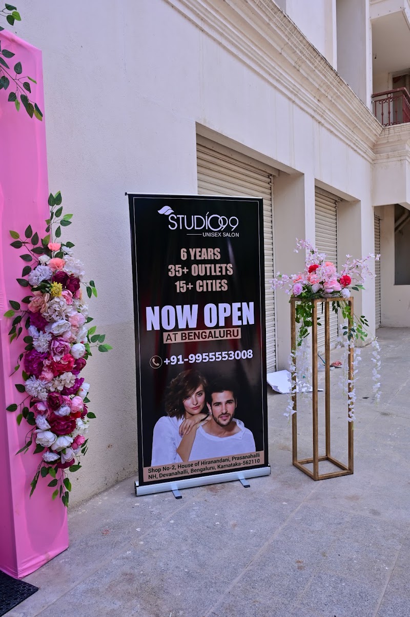 Studio99 Salon Devanahalli - Bangalore - Studio99 Salon Devanahalli - Bangalore, Shop No-2&3, Crossgate HOUSE OF HIRANANDANI, Prasanahalli Village NH, Devanahally, Bengaluru, Karnataka 562110, India
