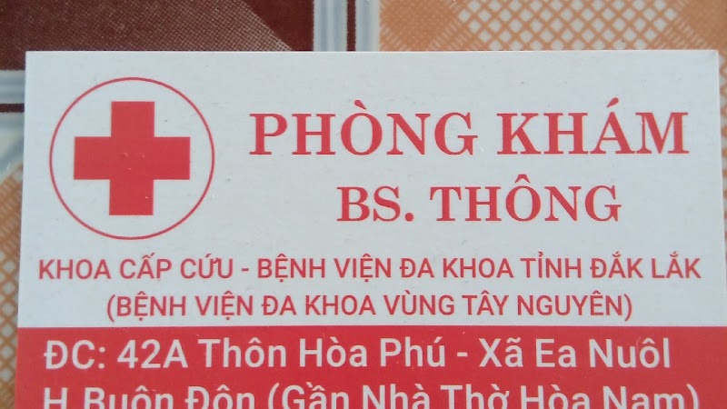 Phòng Khám BS THÔNG BV Vùng Tây Nguyên - Phòng Khám BS THÔNG BV Vùng Tây Nguyên Số nhà, Buôn/01A Buôn, Niêng, Ea Nuôl, Đắk Lắk, Vietnam