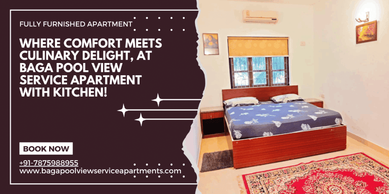 Baga Pool View Apartment with Kitchen - Baga Pool View Apartment with Kitchen H No: 7, Fat Fish Lane, 24-A, Saunta Vaddo, Baga, Calangute, Goa 403516, India