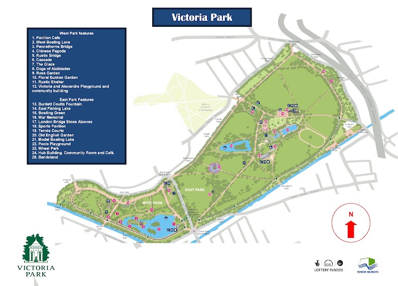 Victoria Park - Victoria Park London E9 5DU, UK