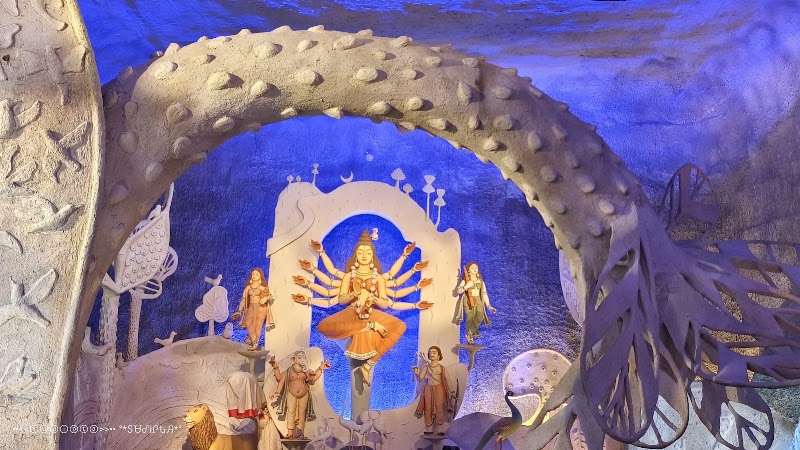 Taltala Durga Puja Pandal - Taltala Durga Puja Pandal, G937+6V3, Unnamed Road, Jodhpur Park, Kolkata, West Bengal 700045, India