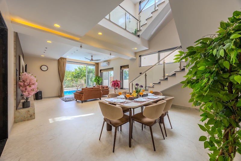 ELIVAAS Signature SK 4 BHK Villa with Private Pool in Lonavala - ELIVAAS Signature SK 4 BHK Villa with Private Pool in Lonavala, SK&RK Villa, Peth Shahapur, Road, Tal, Aamby Valley City, Mulshi, Ambavne, Lonavala, Maharashtra 410401, India