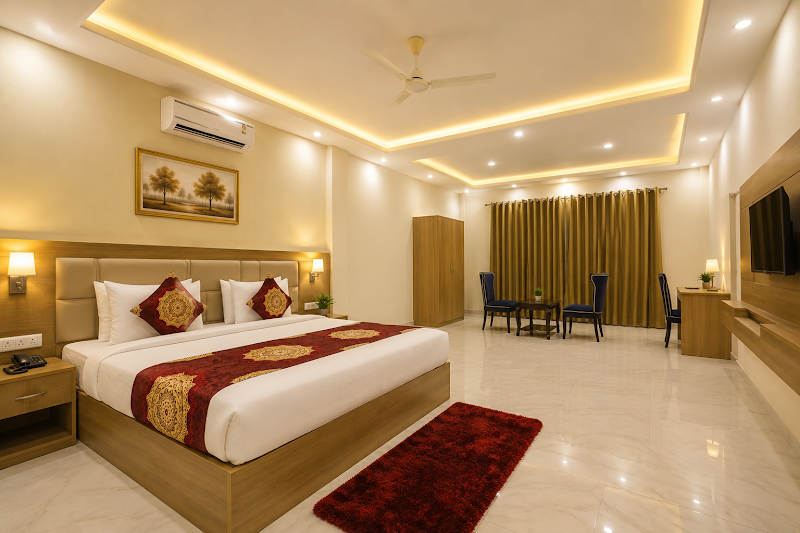 Hotel Decent Suites- Delhi Airport - Hotel Decent Suites- Delhi Airport A Block, Road No. 6, Block RZ, Mahipalpur Village, Mahipalpur, New Delhi, Delhi 110037, India