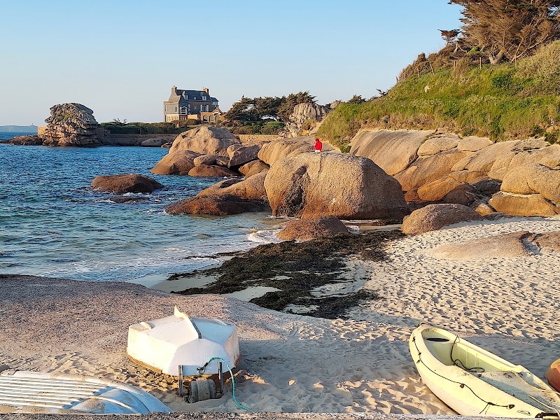 Plage de Landrellec - Plage de Landrellec, Corniche de, 22560 Pleumeur-Bodou, France