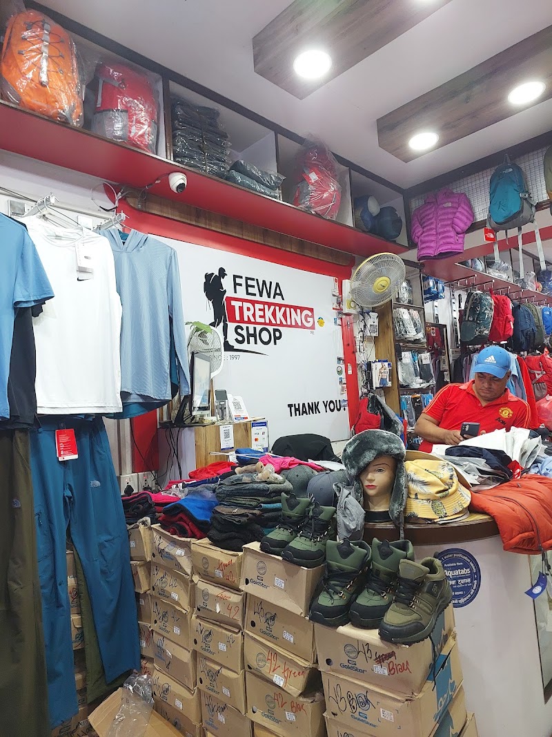 Fewa Trekking Shop - Fewa Trekking Shop 6X74+5RM, Lakeside Rd, Pokhara 33700, Nepal