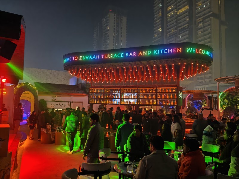 Zuvaah Terrace Bar & kitchen - Zuvaah Terrace Bar & kitchen Shops Number R8 108- R8 114 & R8 143, 1st Floor & Terrace, M3M 65th Avenue, R8 148, Golf Course Ext Rd, opposite to DPS International School, Sector 65, Gurugram, Haryana 122018, India