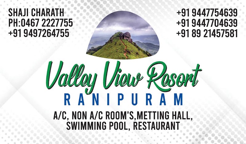 valley view resort ranipuram - valley view resort , Ranipuram, panathady post 671532, kanhagad, Ranipuram, Kerala 671532, India