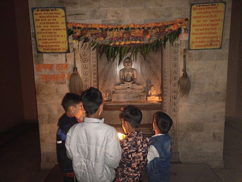SHREE MAHAVEER SWAMI JAIN Digambar MANDIR - SHREE MAHAVEER SWAMI JAIN Digambar MANDIR, P2MR+Q5G, Raj Nagar, Ekolasi, Hindaun, Rajasthan 322230, India
