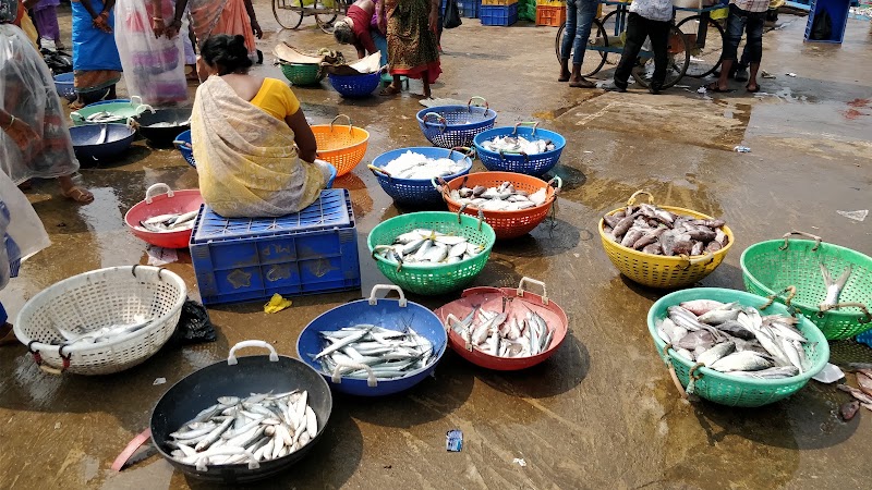 Fish market - Fish market, Malpe, Kola, Udupi, Karnataka 576108, India