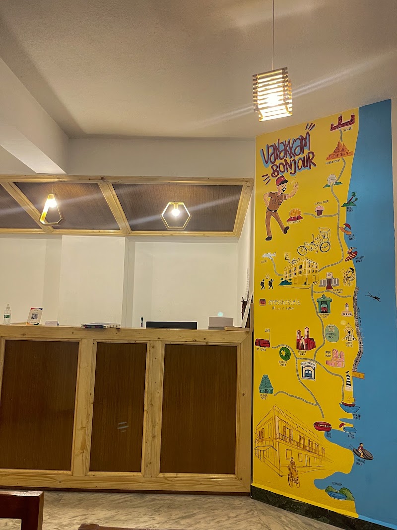 ENESS Hostels - ENESS Hostels 96, Mahatma Gandhi Rd, Heritage Town, Puducherry, 605001, India