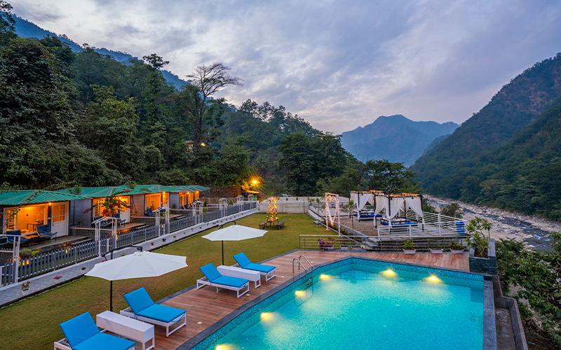Moustache Rishikesh Riverside Resort - Moustache Rishikesh Riverside Resort, Rattapani Neelkhanth Road P.O. Maral, Rishikesh, Paliyal Gaon, Uttarakhand 249304, India