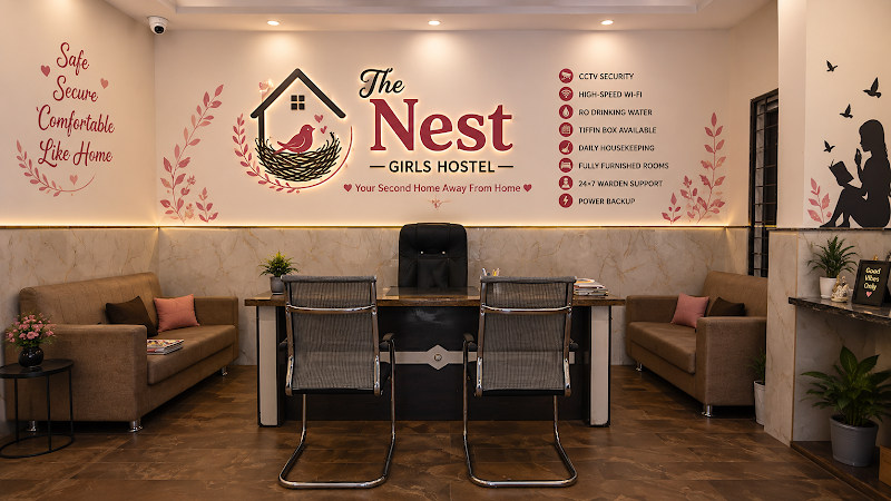 THE NEST GIRLS HOSTEL - THE NEST GIRLS HOSTEL 160/2, Ahilya Puri, bhawarkua, Bhanwar Kuwa, Indore, Madhya Pradesh 452001, India