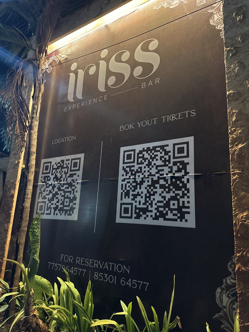 Iriss Experience Bar - Iriss Experience Bar H.No 600/2, Ozran Beach Rd, next to RAÈÉTH bar and grill, opposite vagator car parking, Vagator, Goa, Anjuna, Goa 403509, India