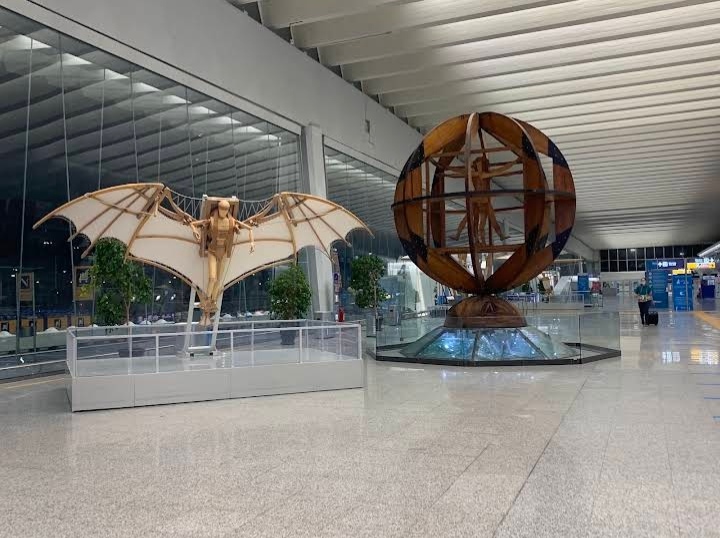 Leonardo da Vinci International Airport - Leonardo da Vinci International Airport Via Pierpaolo Racchetti, 1, 00054 Fiumicino RM, Italy