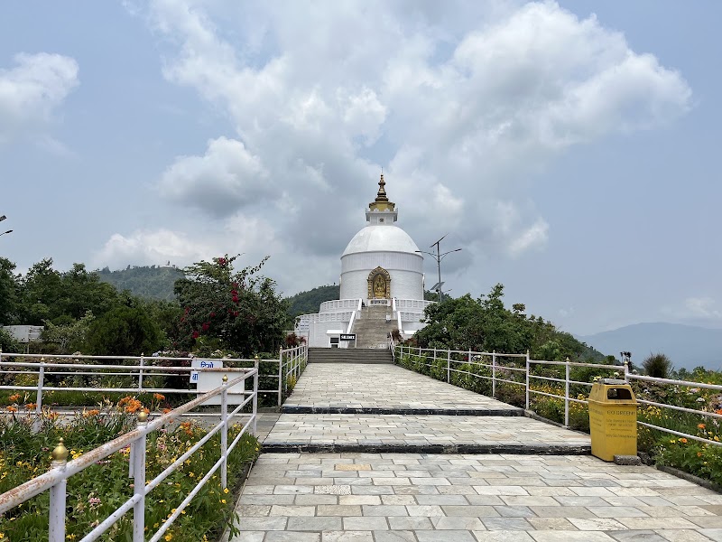 World Peace Pagoda, Pokhara - World Peace Pagoda, Pokhara 6W2V+4JQ, World Peace Stupa Access Rd, Pokhara 33700, Nepal