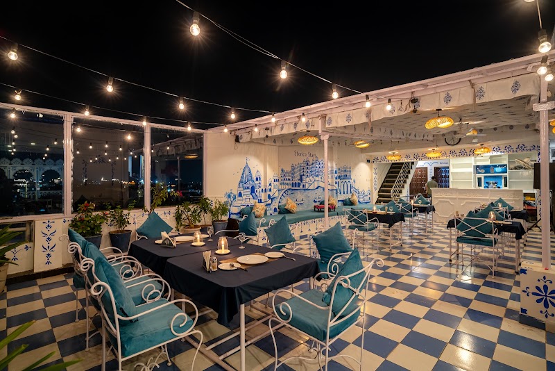 UPRI MANZIL ROOFTOP RESTAURANT BY STORICA STAYS - UPRI MANZIL ROOFTOP RESTAURANT BY STORICA STAYS 47,Punch Devri Marg, Out Side, Hanuman Ghat, Ambrai Rd, Chand Pole, Ambamata, Udaipur, Rajasthan 313001, India