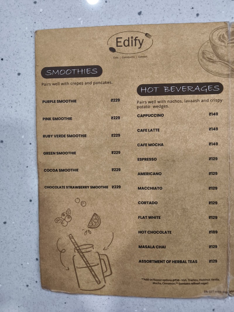 EDIFY | Healthy Cafe in Noida - EDIFY | Healthy Cafe in Noida Shop. No. 13, Ground floor, Street 76, Amarpali Silicon City, Sector 76, Noida, Uttar Pradesh 201304, India