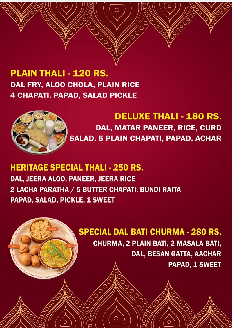 Heritage Cafe & Resturent - Heritage Cafe & Resturent D1 , Durga marg, Collectorate Cir, near Kabir Marg, Subash Nagar, Sen Colony, Bani Park, Jaipur, Rajasthan 302016, India