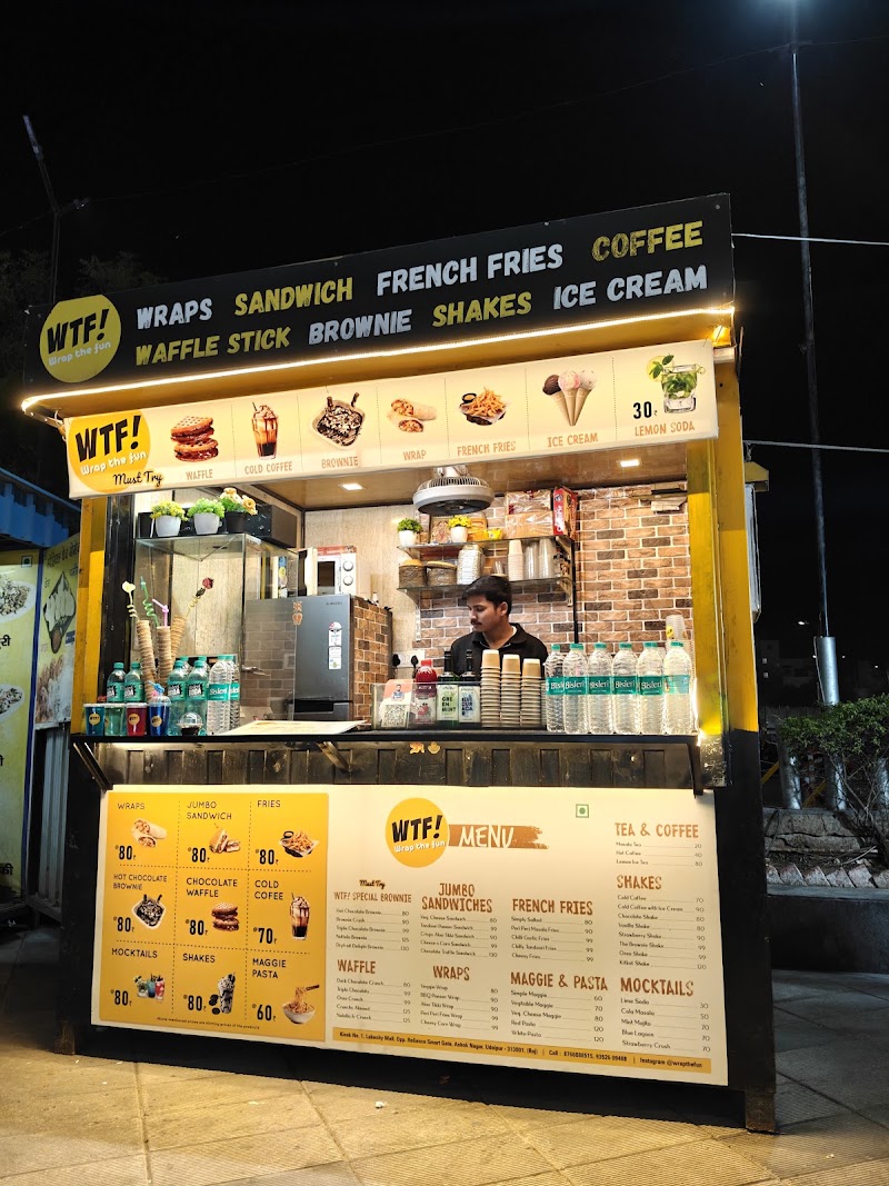WTF - Wrap The Fun - WTF - Wrap The Fun Kiosk 1, Lakecity Mall, opp. रिलायंस स्मार्ट, Ashok Nagar, Udaipur, Rajasthan 313002, India