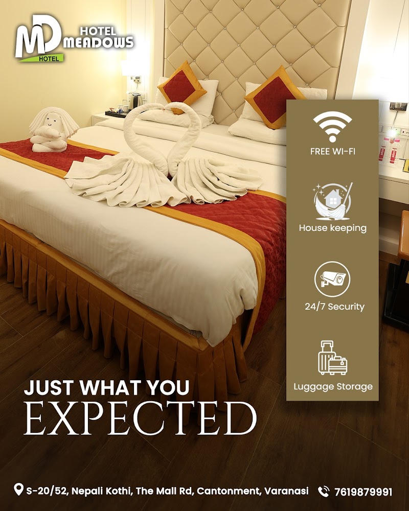 Hotel Meadows - Hotel Meadows S-20/52, Nepali Kothi, The Mall Rd, Cantonment, Varanasi, Uttar Pradesh 221002, India