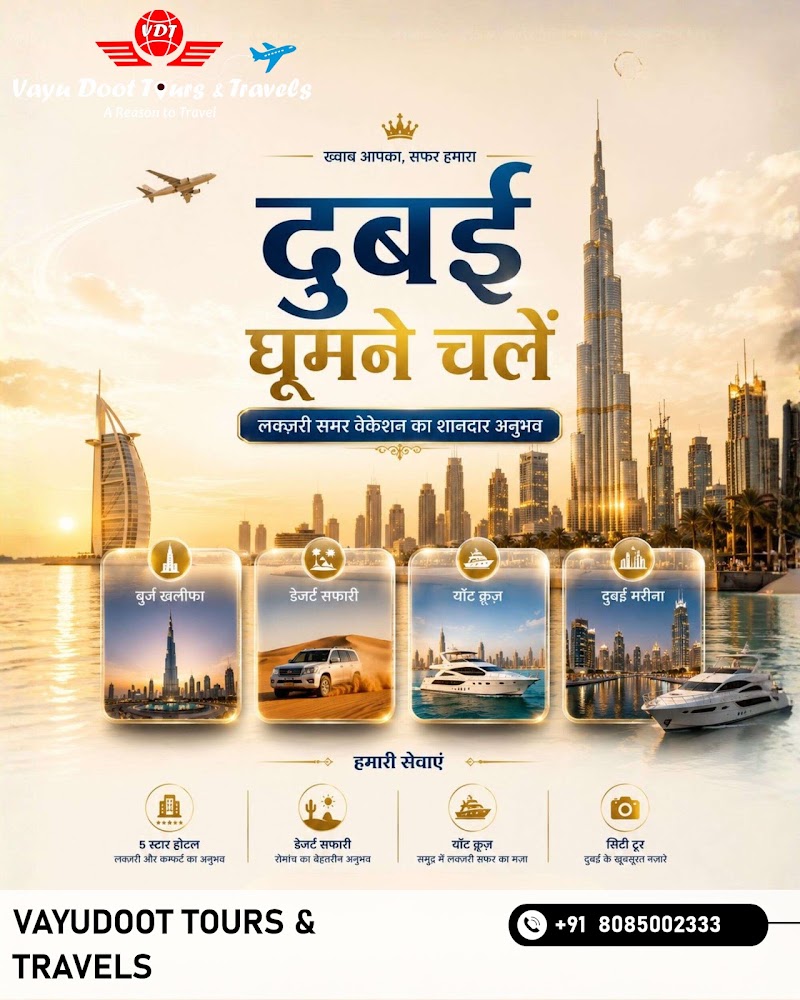VAYUDOOT TOURS & TRAVELS- Tour Packages,Visa, Passport Consultant - VAYUDOOT TOURS & TRAVELS- Tour Packages,Visa, Passport Consultant, A-2, Dakshin Gangotri, Supela, Bhilai, Chhattisgarh 490023, India
