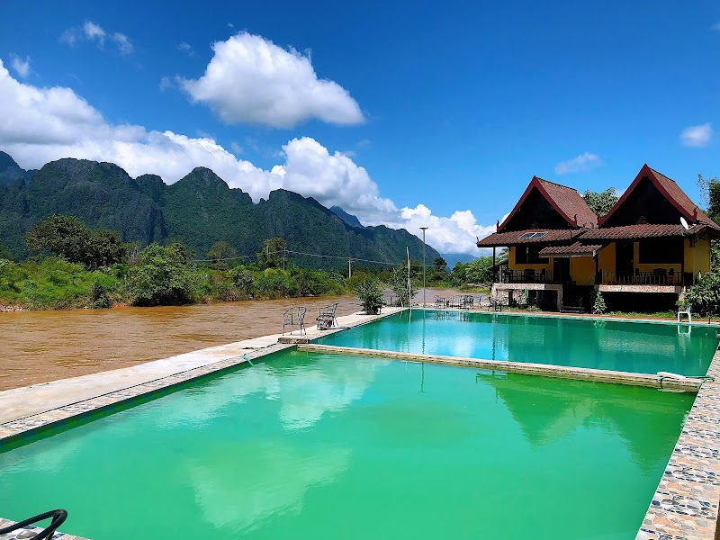 River View Bungalows - River View Bungalows, WCGW+G8Q, Vang Vieng, Laos
