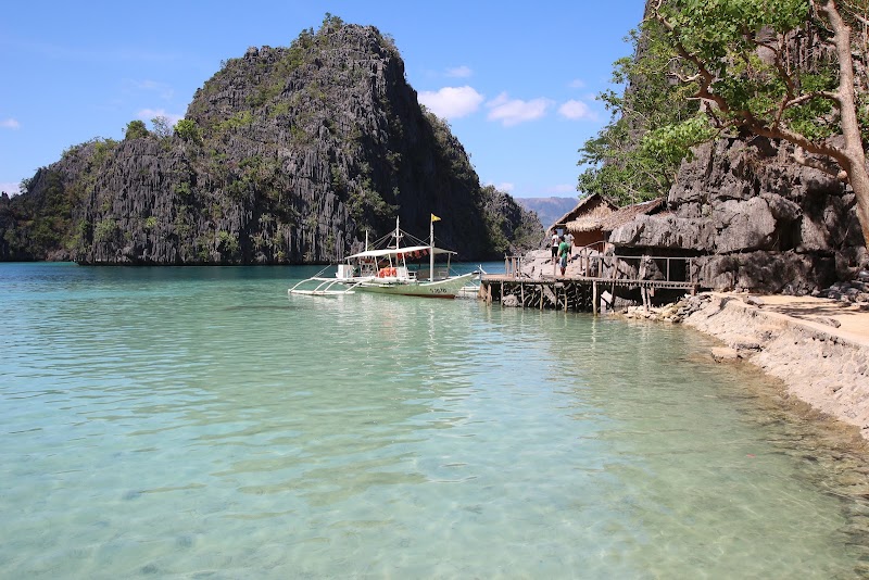 Kayangan Lake - Kayangan Lake Swimming Area, Island Hopping - Kayangan Lake, Coron, Palawan, Philippines