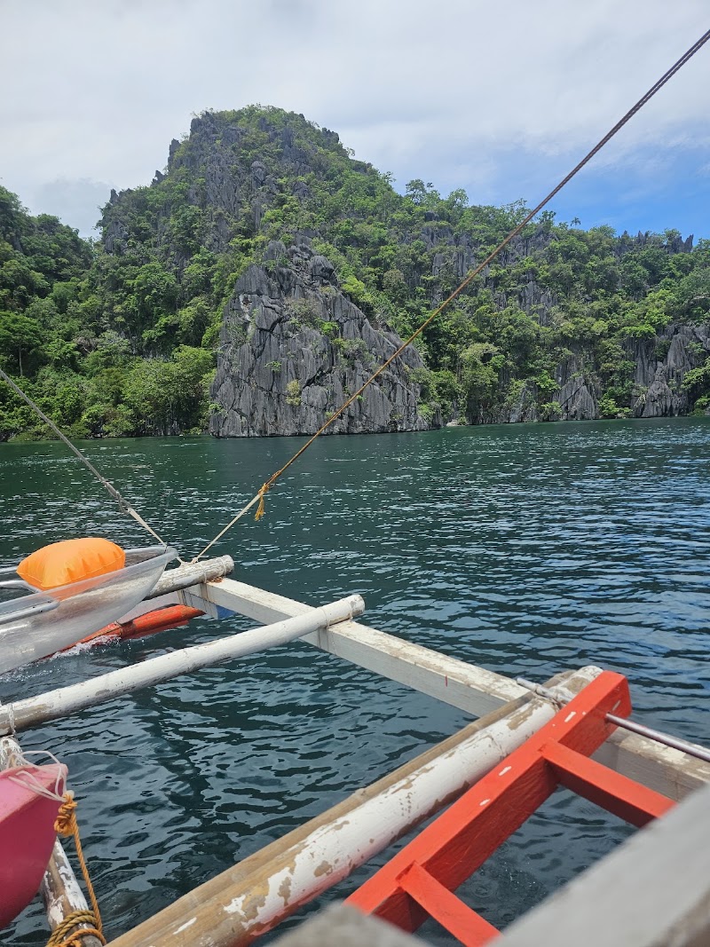 Kayangan Lake - Kayangan Lake Swimming Area, Island Hopping - Kayangan Lake, Coron, Palawan, Philippines