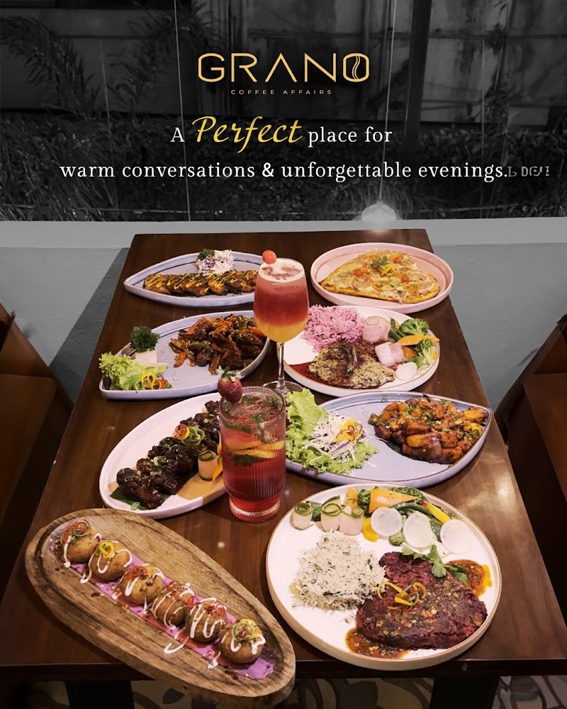 Grano - Coffee Affairs - Grano - Coffee Affairs CCG7+WGR, 1, Road No. 63 A, Jubilee Hills, Hyderabad, Telangana 500033, India