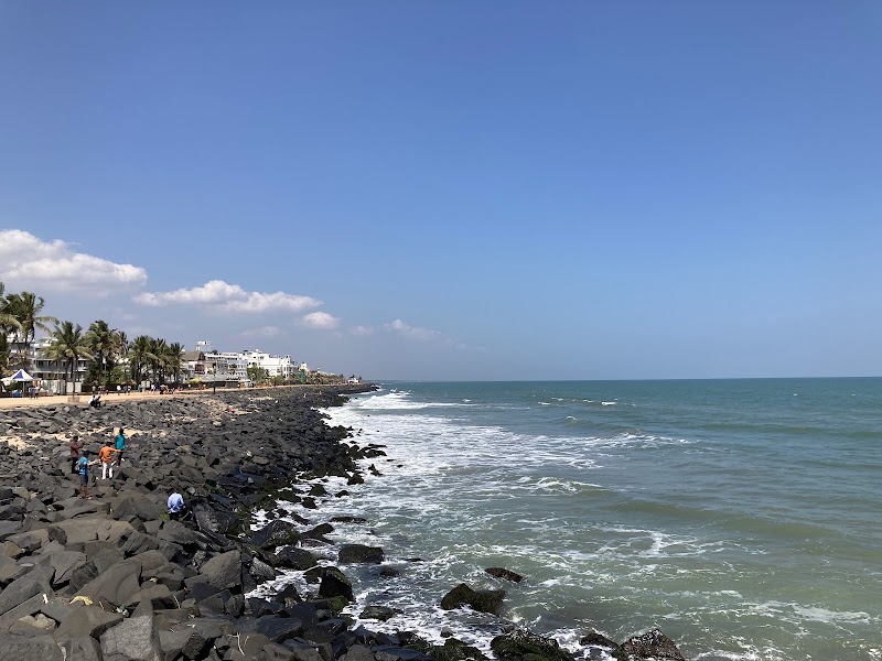 Promenade Beach - Promenade Beach Promenade Beach, Puducherry, India