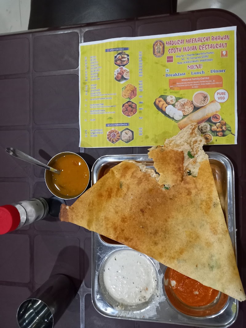 Madurai Meenakshi Bhawan South Indian Restaurant - Madurai Meenakshi Bhawan South Indian Restaurant 9XV7+HQ9, Sector 82, Gurugram, Haryana 122012, India