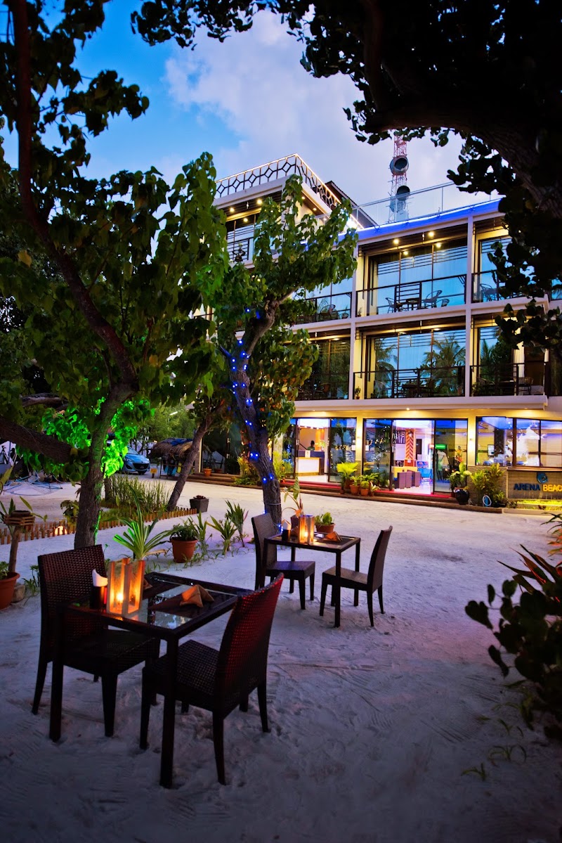 Arena Beach Hotel - Arena Beach Hotel WFRQ+GRW, Ziyaaraiy Magu Road, Maafushi 08090, Maldives