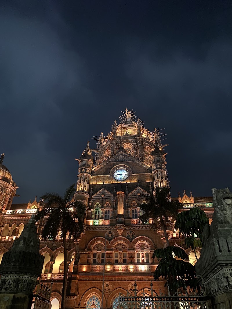 CST Railway Station - CST Railway Station WRQM+XVM, Dhobi Talao, Chhatrapati Shivaji Terminus Area, Fort, Mumbai, Maharashtra 400001, India
