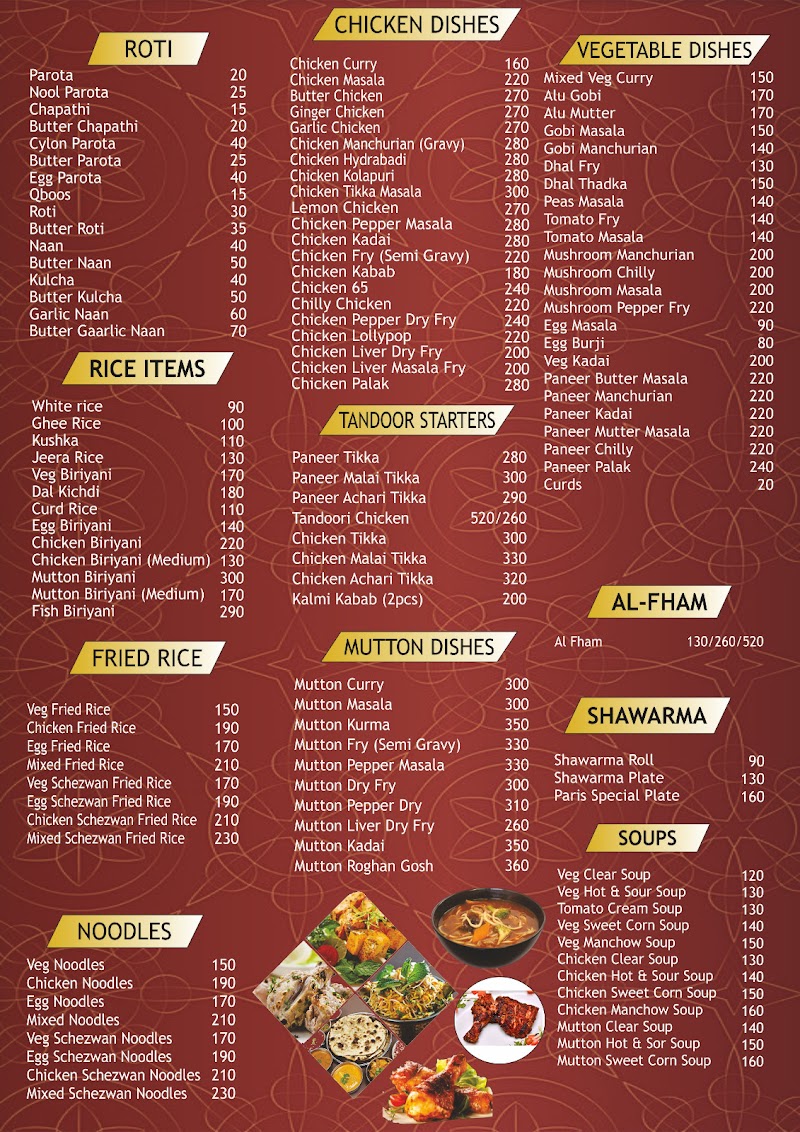 Paris Restaurant - Paris Restaurant College Rd, opp. to ram mandir, Stuart Hill, Madikeri, Karnataka 571201, India