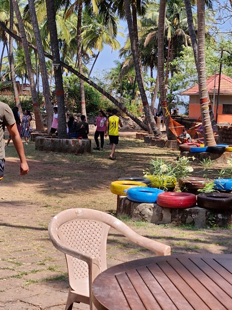 Seaside beach resorts and restaurant
