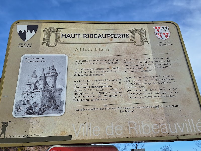 Château du Haut-Ribeaupierre (Or Altenkastel) - Château du Haut-Ribeaupierre (Or Altenkastel), 68150 Ribeauvillé, France